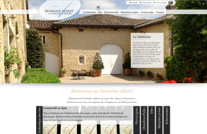 Domaine Albert propose un nouveau site web