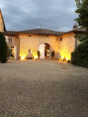 Terrasse et cour